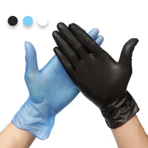 Blue PVC Hand Gloves