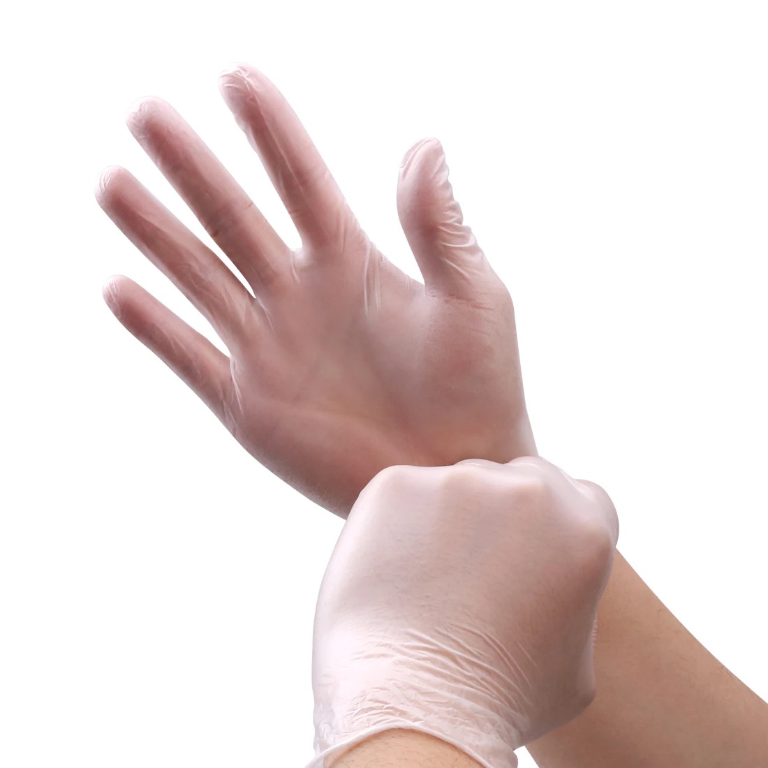Transparent PVC Hand Gloves